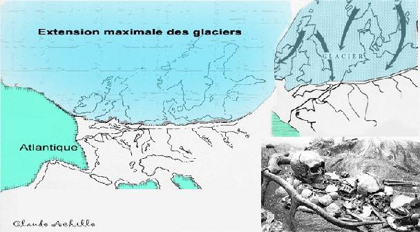 Illustration Extension glaciers